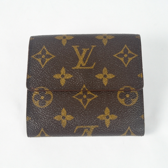 Authentic Louis Vuitton Vintage Monogram Canvas Elise Wallet On A Chain - Picture 3 of 16